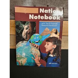 A Beka Nation Notebook with Do-It-Yourself Research Handbook 5th Grade